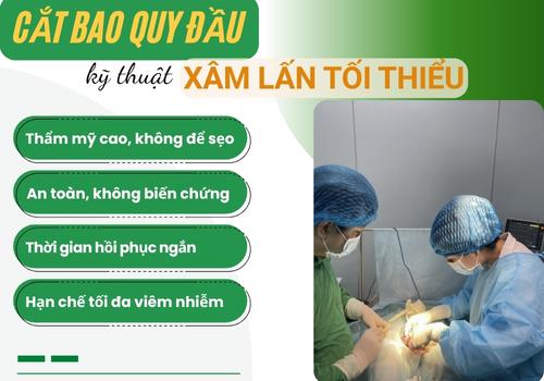 Phương pháp cắt bao quy đầu thẩm mỹ uy tín